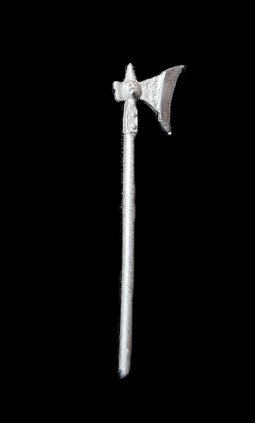 97-0664: Ornate Axe, Single Large Blade