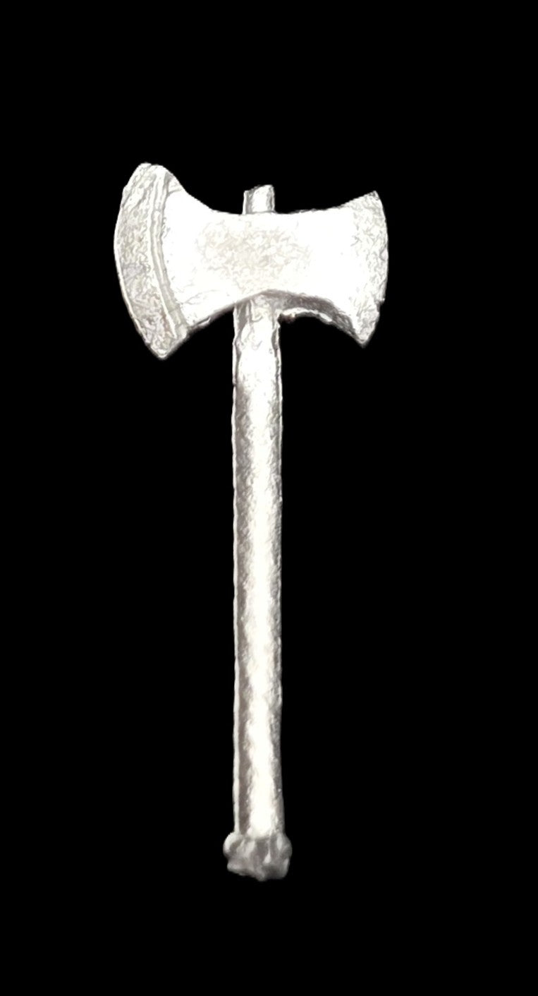 97-0691:  Legendary Axe - Double Bladed, Thin Handle With Spike [x12]