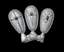 Load image into Gallery viewer, 97-4101:  Oval Shields Assortment [x12]
