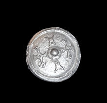 Load image into Gallery viewer, 97-4118:  Round Shield with Metal Design on Face
