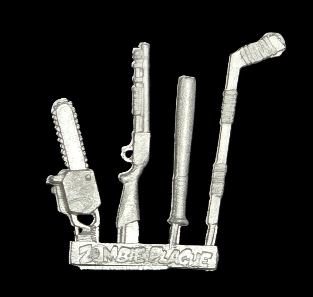 97-9037:  Anti-Zombie Weapons [1 set of 4]