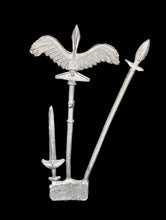 Load image into Gallery viewer, 97-9502:  Winged Standard, with Sword and Spear
