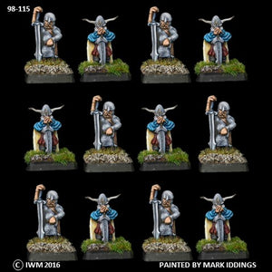 98-1208: Dwarf Warriors with Great Swords [12]