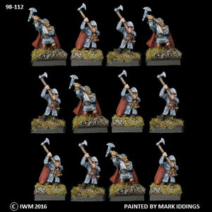 98-1209: Dwarf Warriors with Great Axes [12]