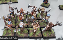 Load image into Gallery viewer, 98-1214: Dwarf Berserkers with Axes [12]
