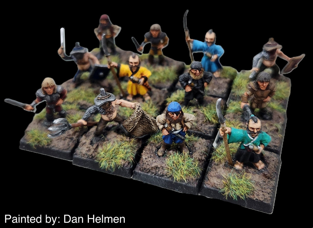 98-1230: Dwarf Adventurers [12]