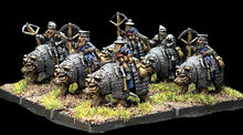 Load image into Gallery viewer, 98-1247: Dwarf Bear Cavalry with Crossbows [6]
