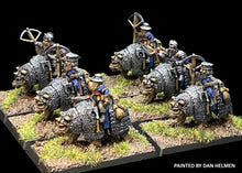 Load image into Gallery viewer, 98-1247: Dwarf Bear Cavalry with Crossbows [6]
