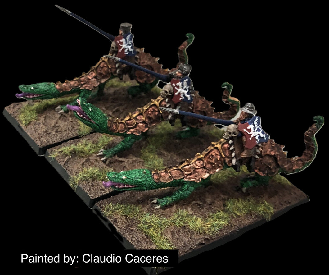 98-1273: Dwarf Land Dragon Cavalry [3]