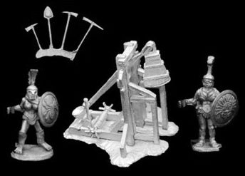 Figurine Amazon Temple Guard - Ral Partha 1979 - Jeu De Rôle Miniature Vintage - Très Bon état