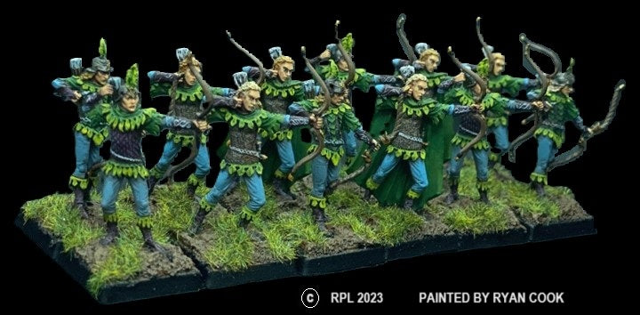 98-2811: Thunderbolt Elf Light Infantry Archers  [12]