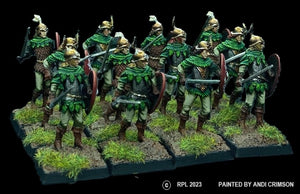98-2812: Thunderbolt Elf Light Infantry with Swords [12]