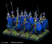 Load image into Gallery viewer, 98-2823: Thunderbolt Elf Heavy Infantry with Spears [12]
