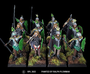 98-2833: Thunderbolt Elf Nobles with Spears [12]