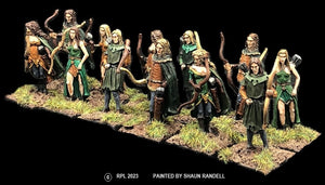 98-2841: Thunderbolt Elf Villagers with Bows [12]