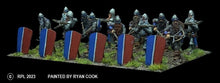 Load image into Gallery viewer, 98-2933: Thunderbolt Dwarf Crossbowmen with Pavises [12]
