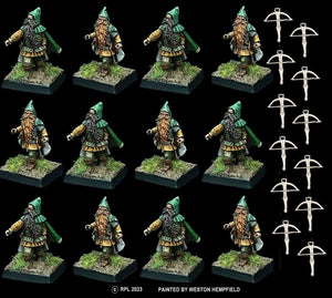 98-2936: Thunderbolt Dwarf Crossbowmen, Light Infantry [12]