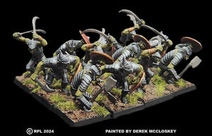 98-4930: Heavily Armored Mountain Goblins with Mixed Weapons [12]