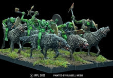Load image into Gallery viewer, 98-4953: Mountain Goblin Cavalry with Axes [6]
