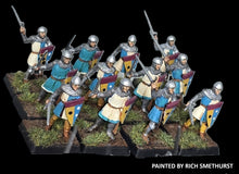 Load image into Gallery viewer, 98-5101: Arthurian Men-at-Arms with Swords [12]
