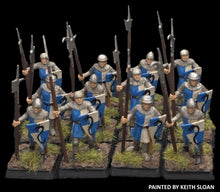 Load image into Gallery viewer, 98-5106: Arthurian Men-at-Arms with Polearms and Shields [12]
