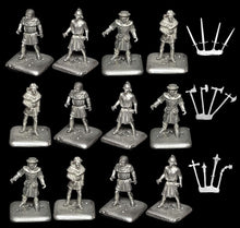 Load image into Gallery viewer, 98-5130: Arthurian Peasants with Mixed Weaponry [12]
