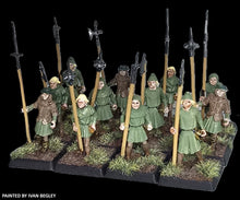 Load image into Gallery viewer, 98-5135: Arthurian Peasants with Halberds [12]
