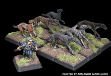Load image into Gallery viewer, 98-5139: Arthurian Dwarf Beastmaster with Warhounds [7]
