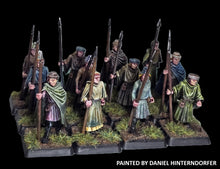 Load image into Gallery viewer, 98-5143: Arthurian Villagers with Spears [12]
