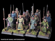 Load image into Gallery viewer, 98-5143: Arthurian Villagers with Spears [12]
