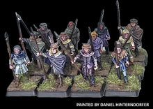 Load image into Gallery viewer, 98-5143: Arthurian Villagers with Spears [12]
