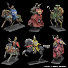 Load image into Gallery viewer, 98-5154: Arthurian Knight Cavalry with Axes [6]
