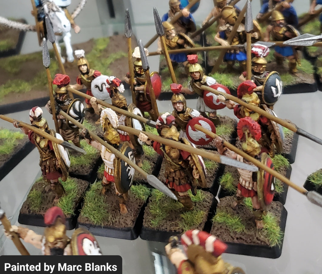 98-5503: Hoplite Warriors with Spears [12]