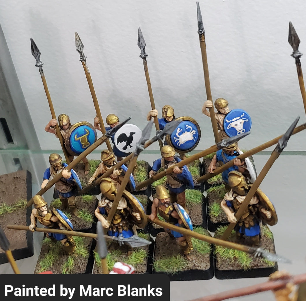 98-5517:  Hoplite Light Infantry with Pikes [12]