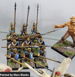 98-5527:  Hoplite Phryngian Infantry with Pikes [12]