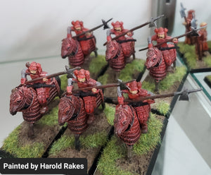 98-5664: Samurai Cavalry with Polearms [6]
