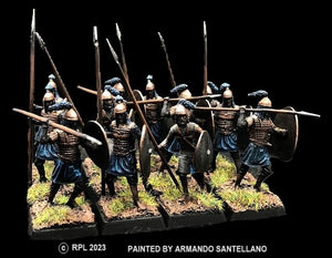 98-8207: Thunderbolt Human Warriors with Pikes [12]