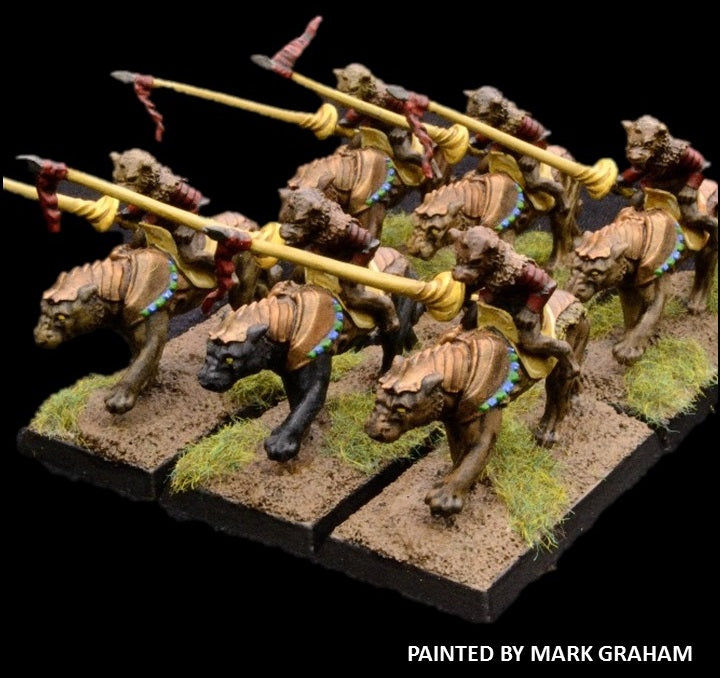 98-9140: Gnoll War Cat Riders [6]