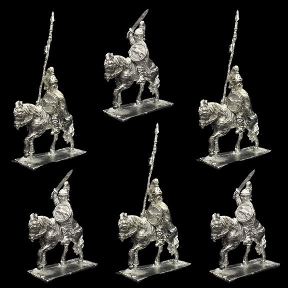 99-0541:  Legendary Lancers Assortment - with Round Shields [6]