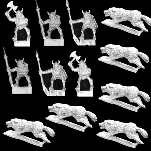 99-0554:  Legendary Goblin Wolf Riders Assortment [6]