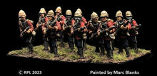 Load image into Gallery viewer, 99-3001:  Victorian British Riflemen with Gas Masks [12]

