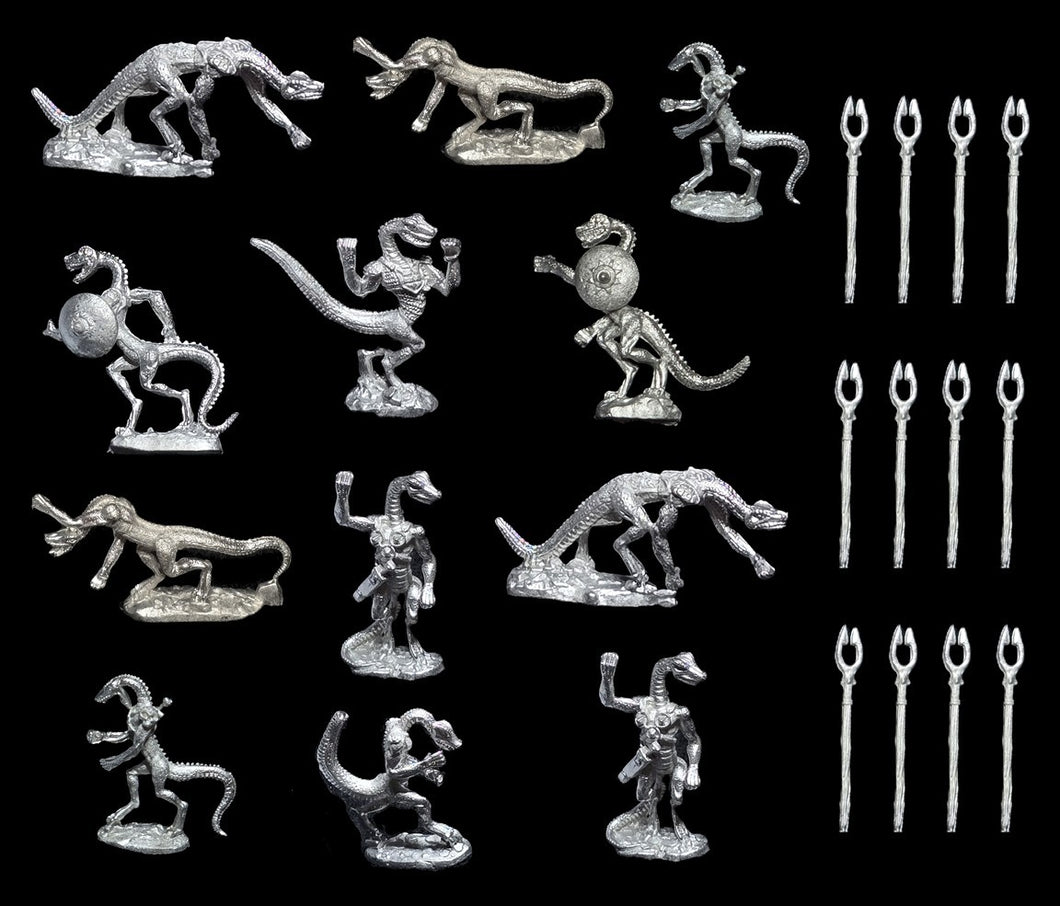 99-5001:  Reptiliad Warriors with Bidents [12]
