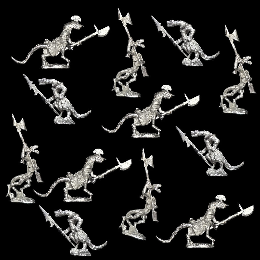99-5025:  Reptiliad Heavy Infantry with Polearms [12]