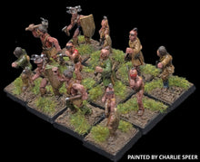 Load image into Gallery viewer, 99-6010:  Frontier Natives with Hand Weapons [12]
