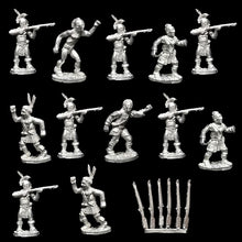 Load image into Gallery viewer, 99-6039:  Frontier Natives with Muskets [12]
