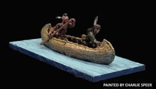 Load image into Gallery viewer, 99-6071:  Frontier Natives in Canoe [1]
