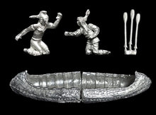 Load image into Gallery viewer, 99-6071:  Frontier Natives in Canoe [1]
