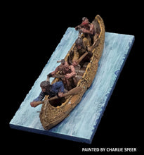 Load image into Gallery viewer, 99-6073:  Frontier Natives in Large Trade Canoe [1]
