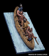 Load image into Gallery viewer, 99-6073:  Frontier Natives in Large Trade Canoe [1]
