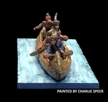 Load image into Gallery viewer, 99-6073:  Frontier Natives in Large Trade Canoe [1]
